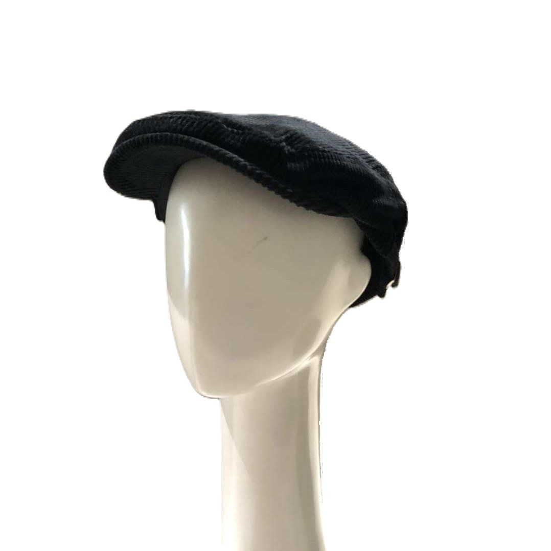 Cotton corduroy flat cap