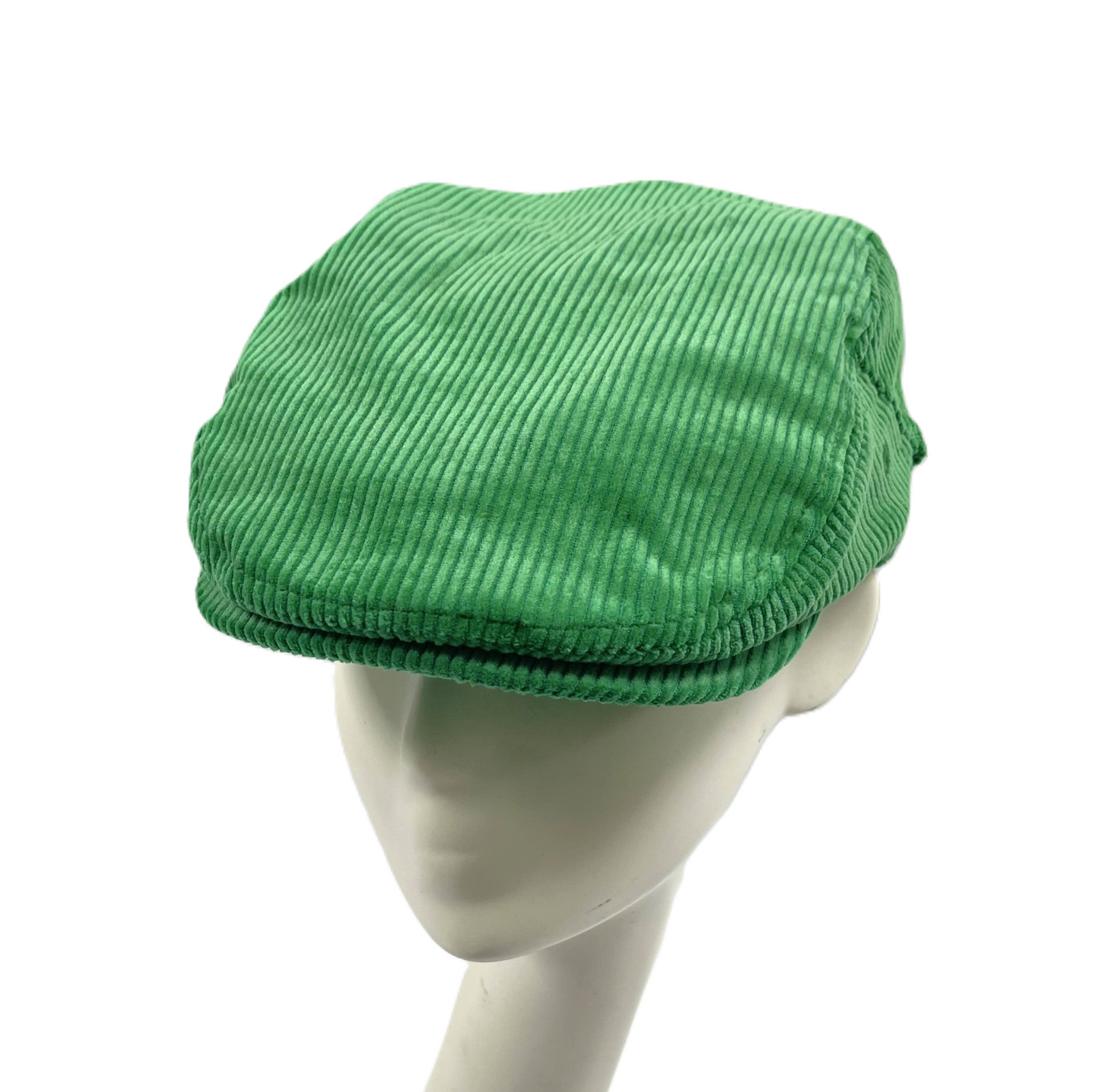 Cotton corduroy flat cap