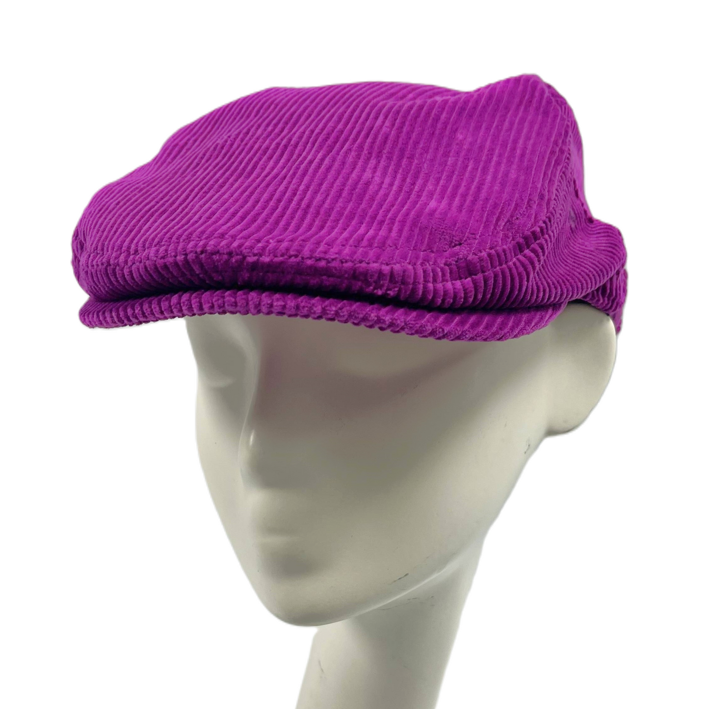 Cotton corduroy flat cap