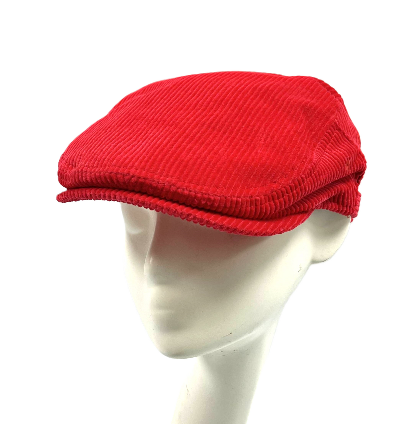 Cotton corduroy flat cap