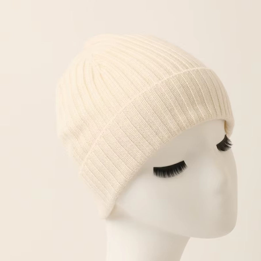 Merino wool beanie hat, very warm, quality superfine yarn
