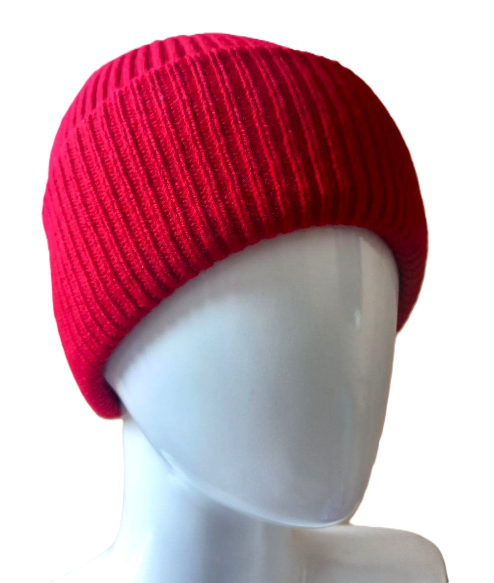 Merino wool beanie hat, very warm, quality superfine yarn
