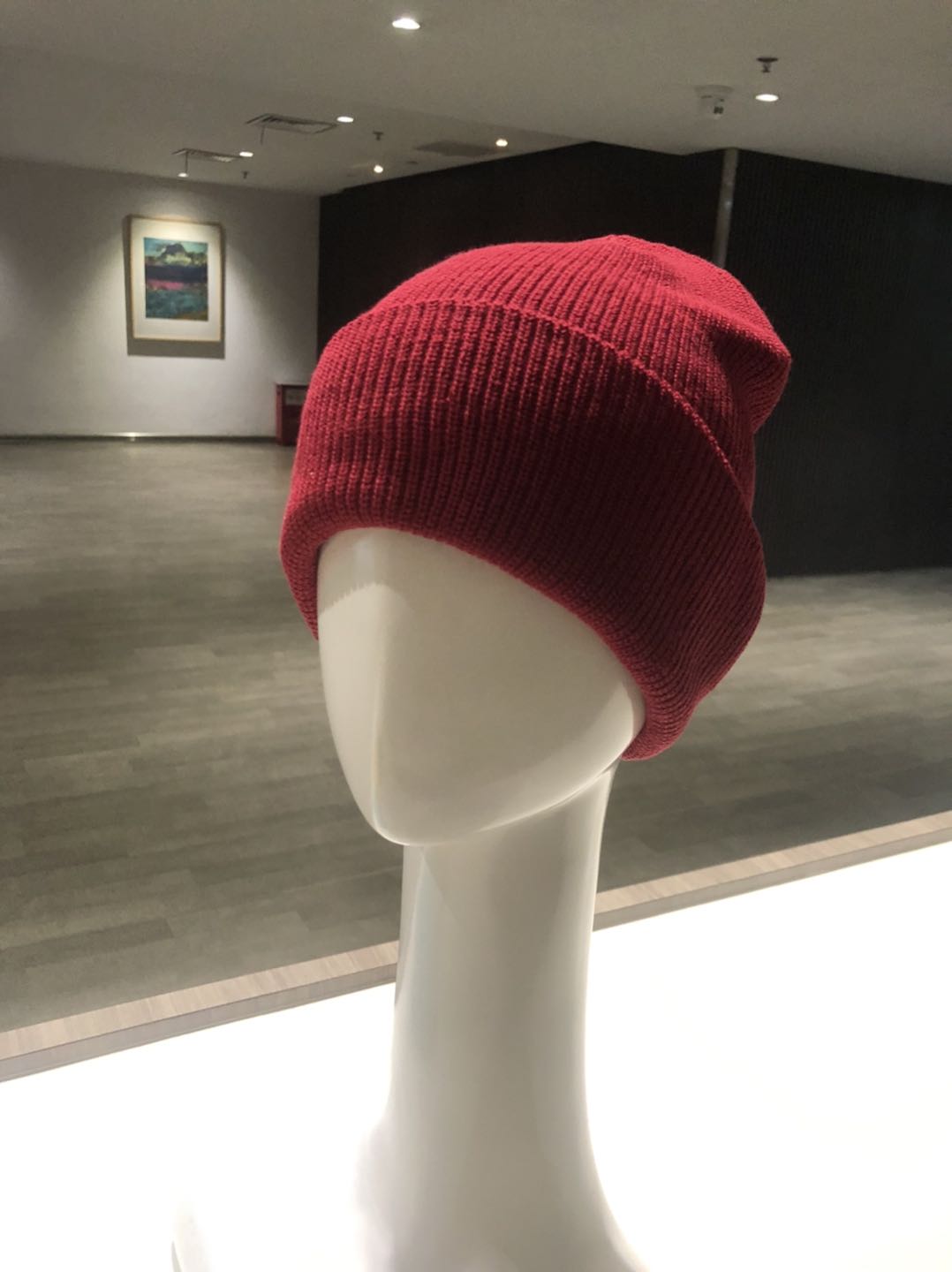 Cotton beanie hat