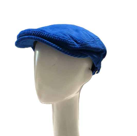 Cotton corduroy flat cap