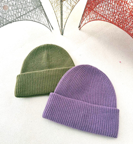 Cotton beanie hats