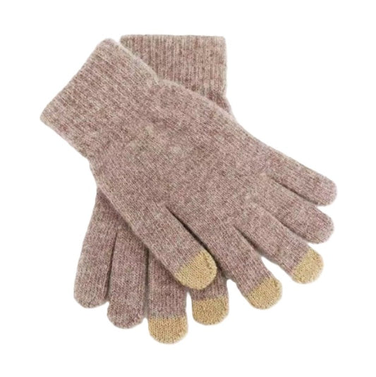 Wool gloves soft and warm, Black Beige Red, woolen winter gloves