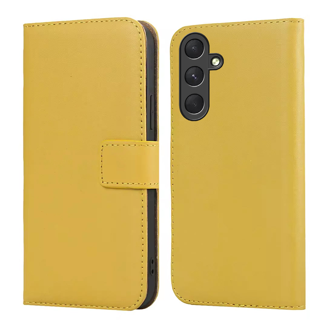 Leather wallet cases for Samsung Galaxy A-series